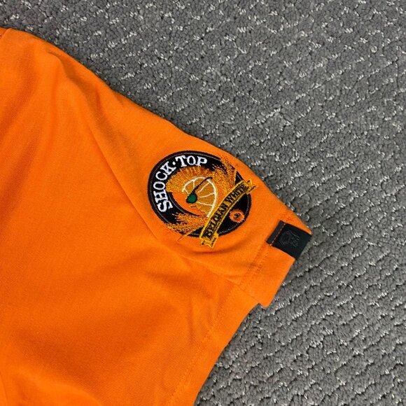 NWT Mountain Hardwear Polo Shirt Mens XXL Orange Performance Hiking Golf DrySpun - Picture 3 of 10